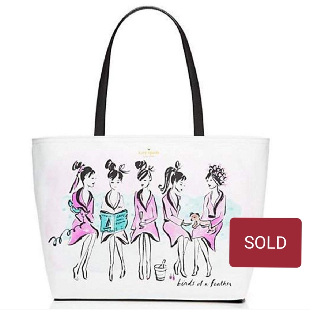 KATE SPADE NEW YORK Birds of a Feather Tote